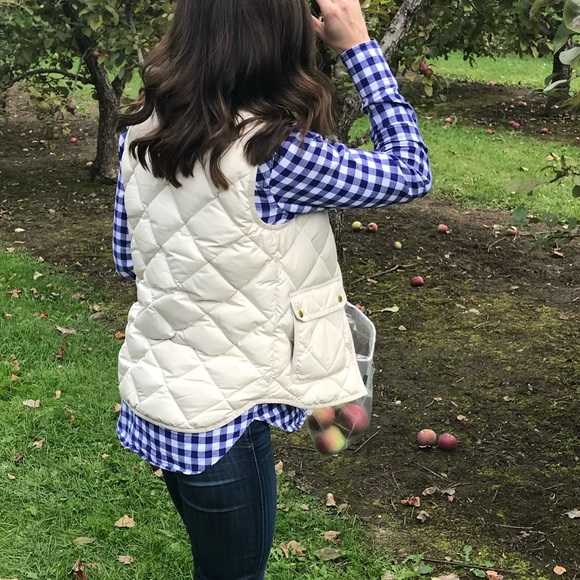 JCREW Down Puffer Vest Size XXS - Picture 8 of 9